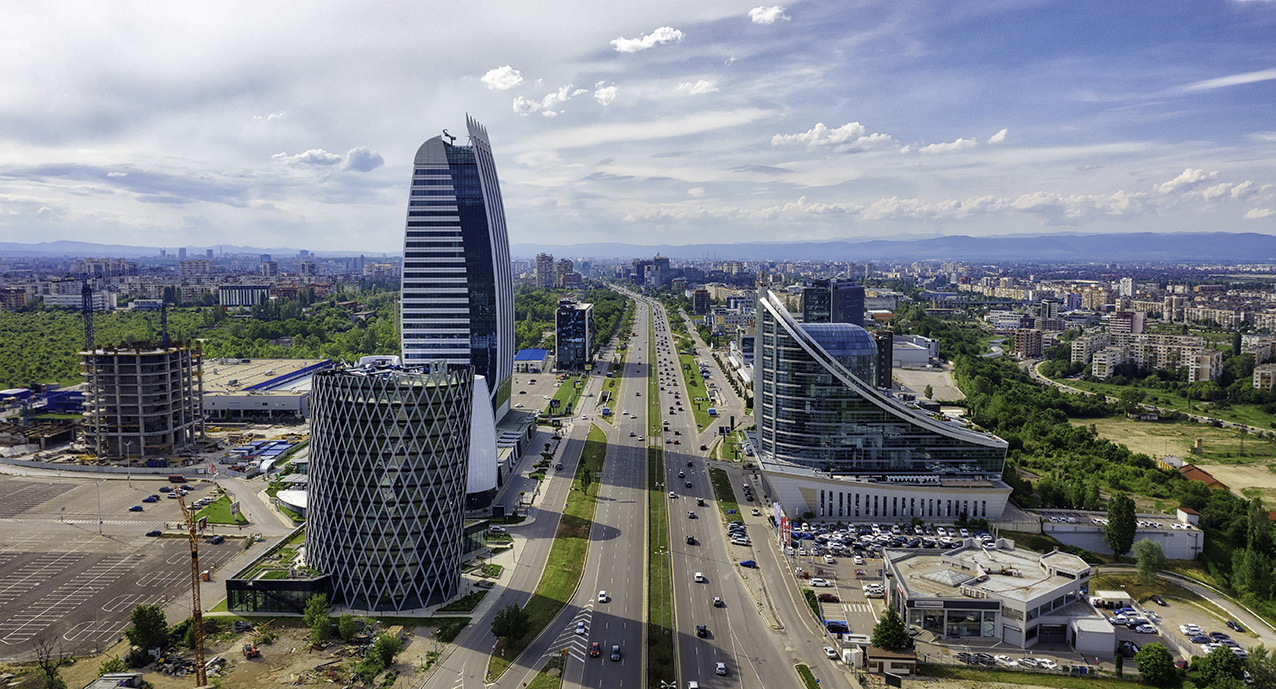 Sofia business district